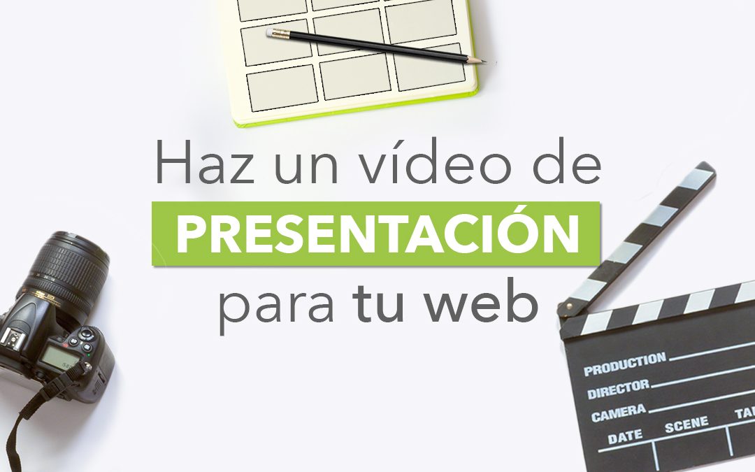 vídeo presentación para tu web